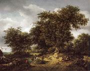 Jacob van Ruisdael Bentheim Castle oil